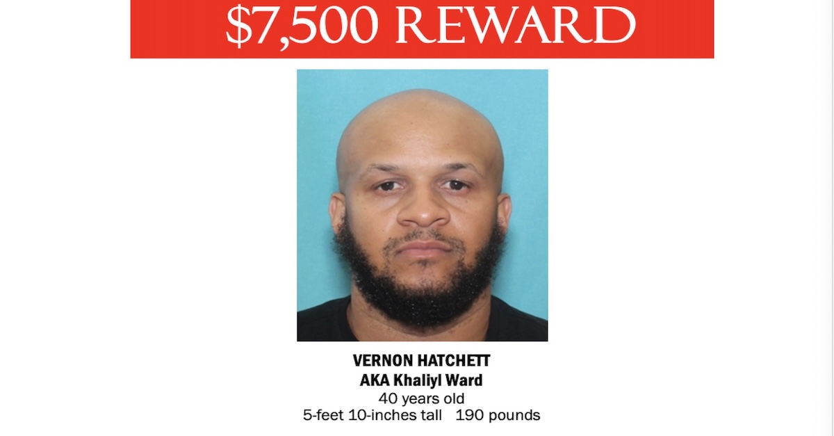 Vernon Hatchett wanted poster (MCDA).